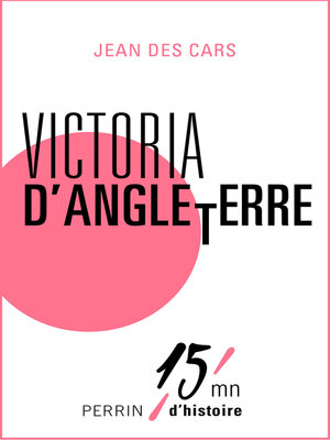 cover image of Victoria d'Angleterre